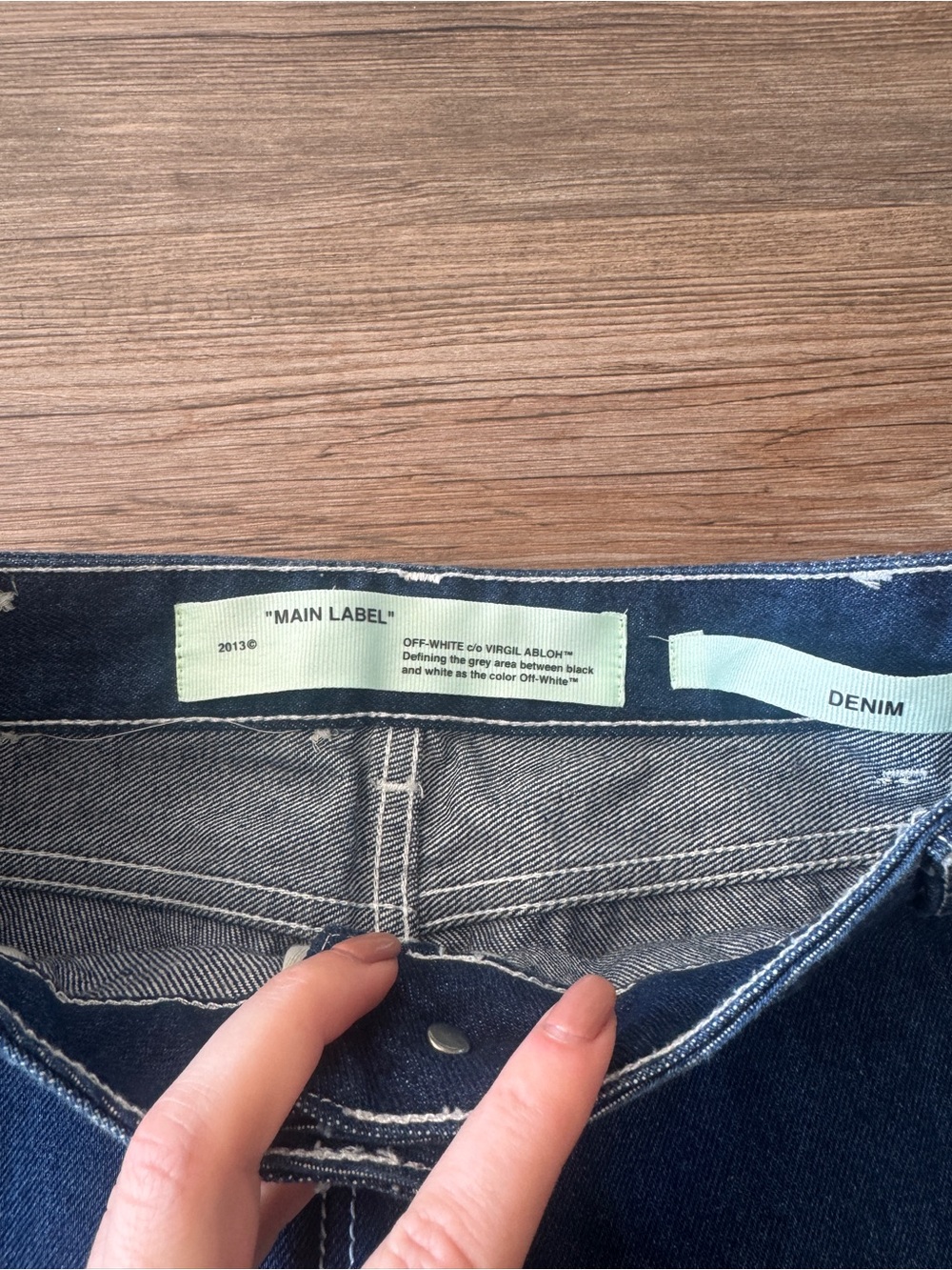 Off White c/o Virgil Abloh women’s jeans - Picture 4 of 13